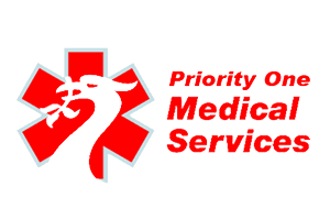 priority one medical services logo